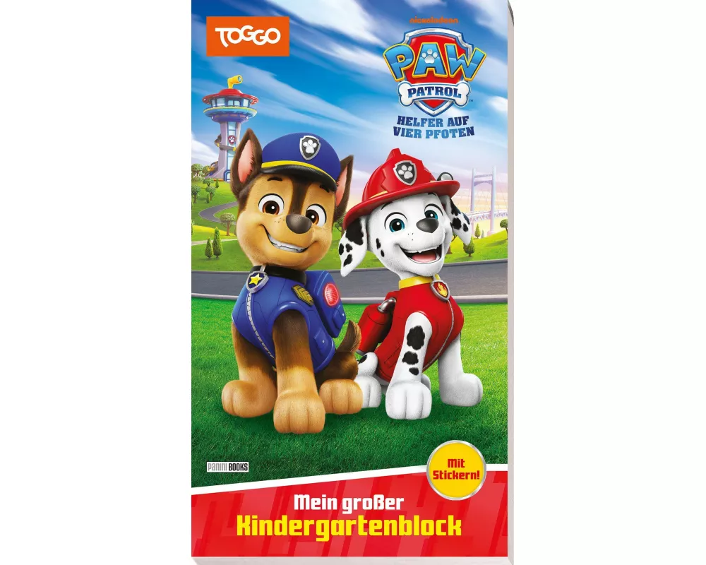 PAW Patrol: Mein großer Kindergartenblock