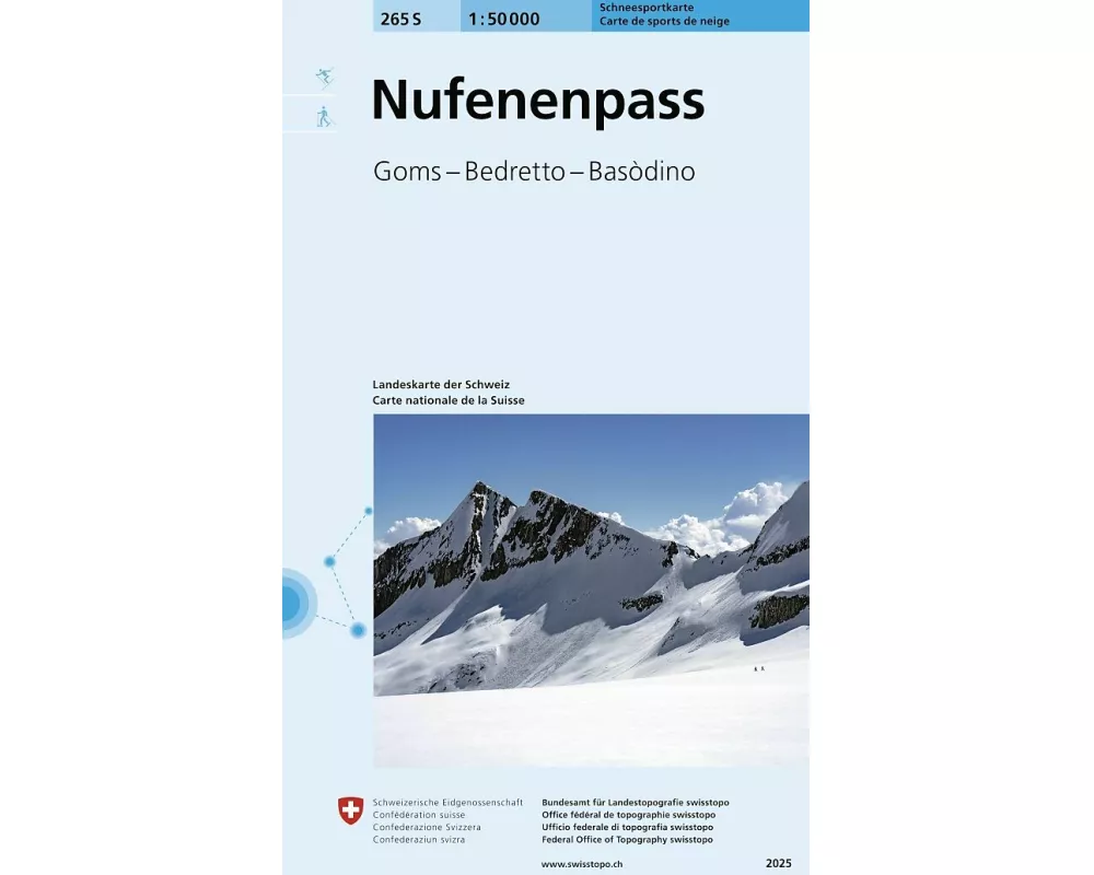 265S Nufenenpass Schneesportkarte