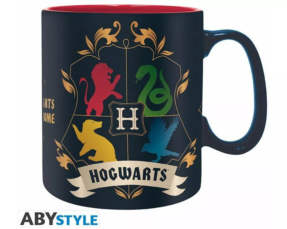 HARRY POTTER - Mug - 460 ml - Houses - cardboard box
