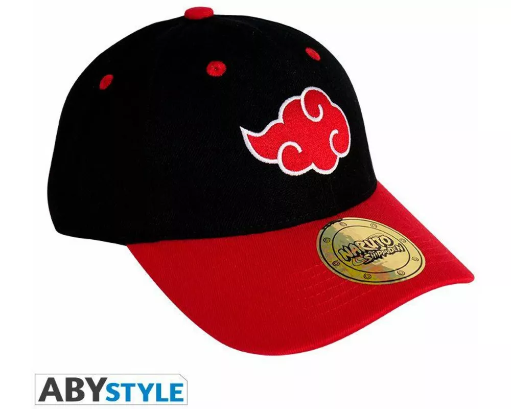NARUTO SHIPPUDEN - Cap - Black & Red - Akatsuki