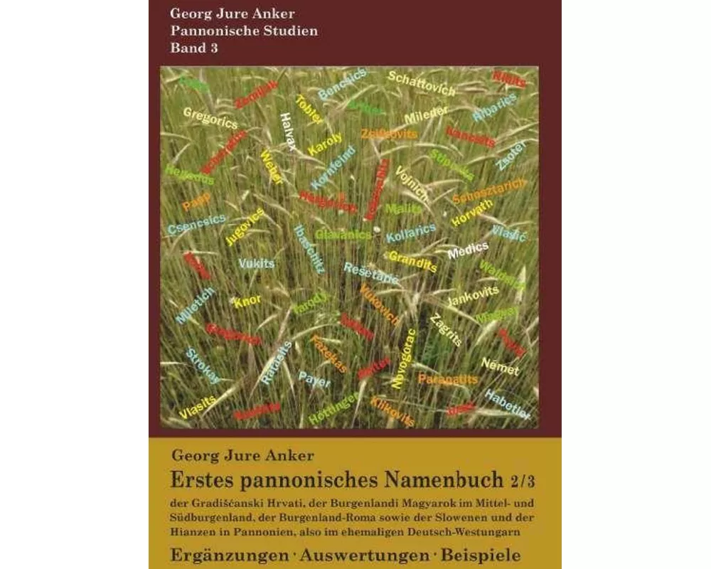 Erstes pannonisches Namenbuch 2/3
