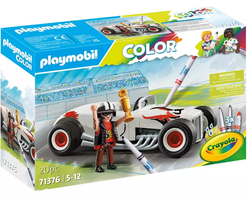 Playmobil Color Rennauto 71376