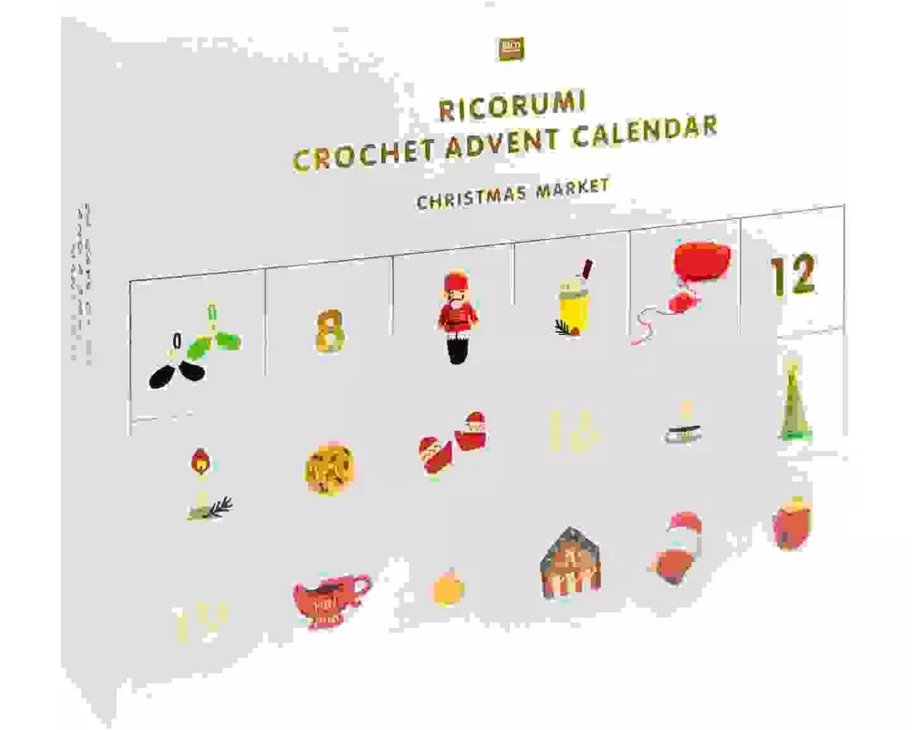Ricorumi Adventskalender "Weihnachtsmarkt"