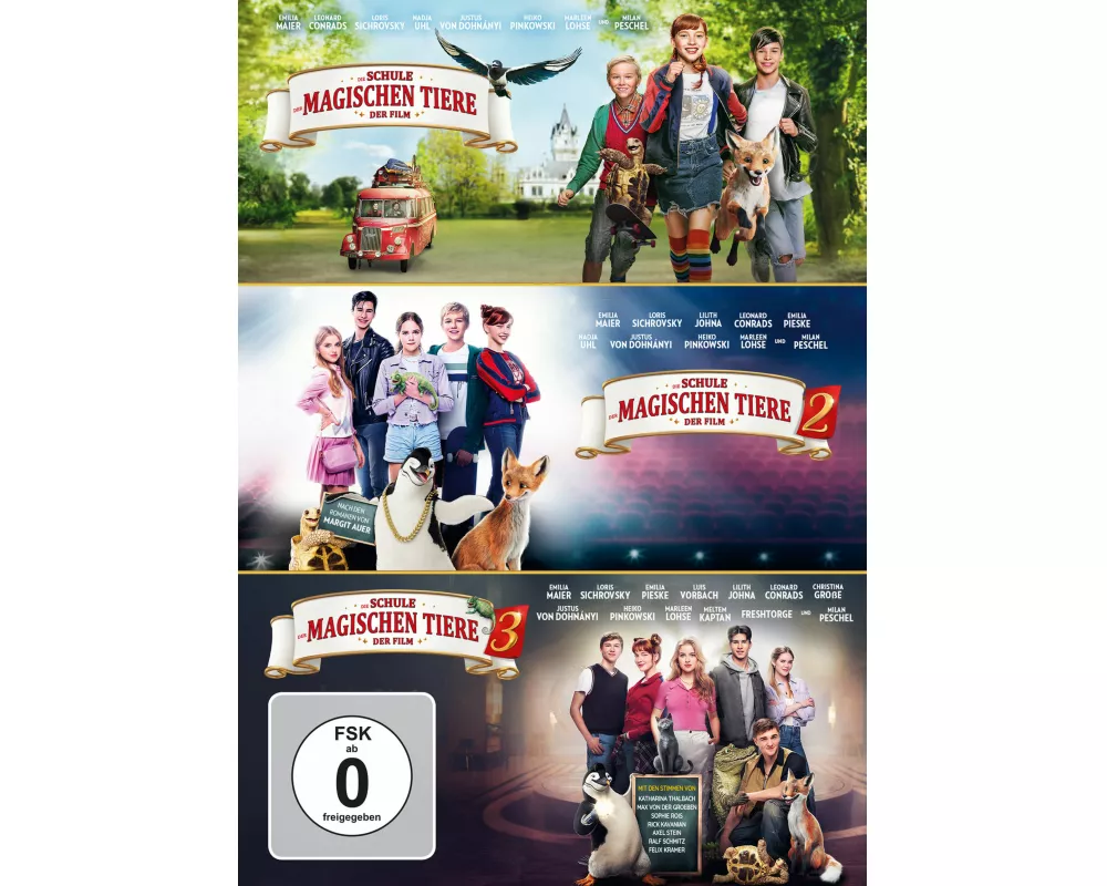 Die Schule der magischen Tiere 1-3