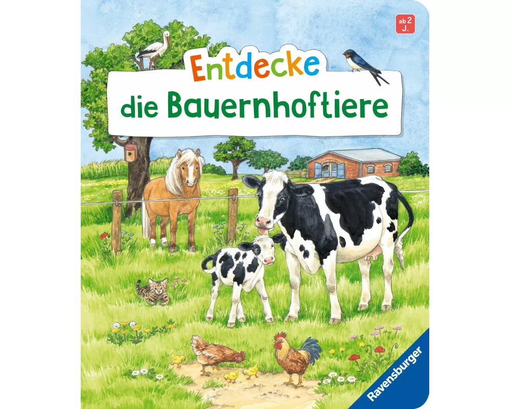Entdecke die Bauernhoftiere
