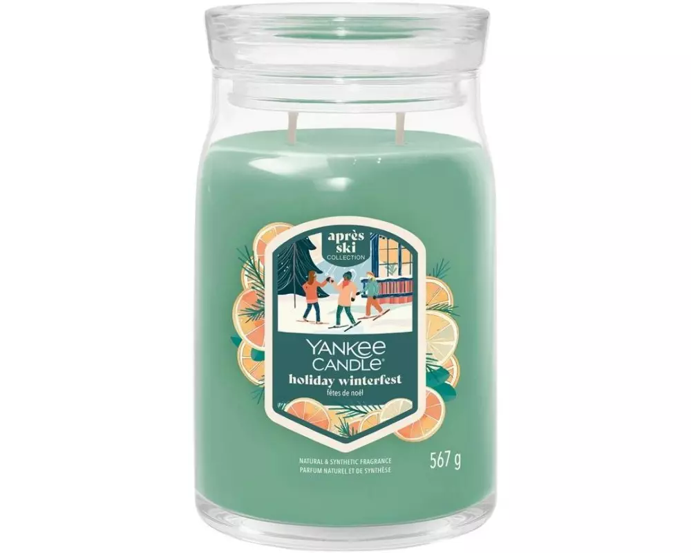 Yankee Candle Signature Duftkerze Holiday Winterfest Large Jar