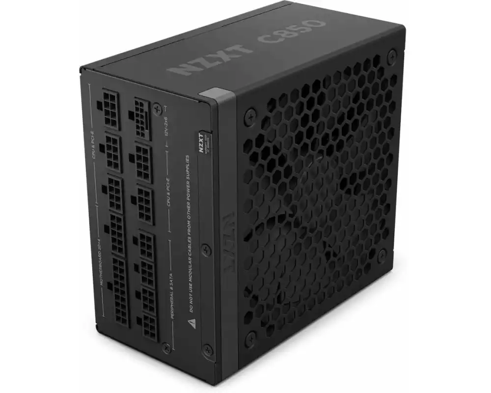 NZXT Netzteil C850 Gold 850 W, Schwarz
