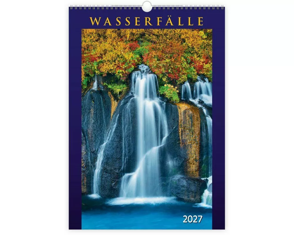 TRÖTSCH - Wandkalender Wasserfälle 2027