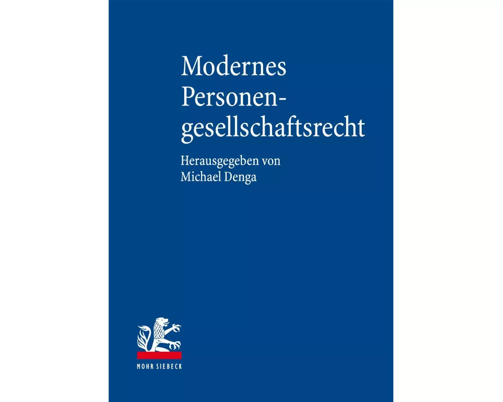 Modernes Personengesellschaftsrecht
