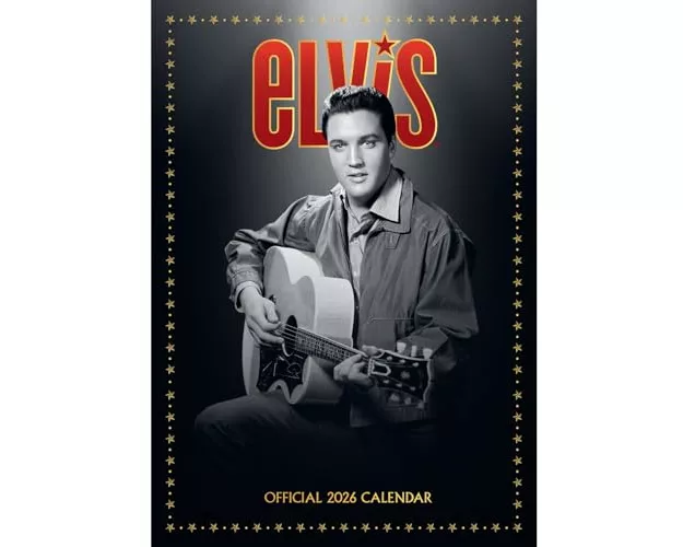 Elvis 2026 A3 Calendar
