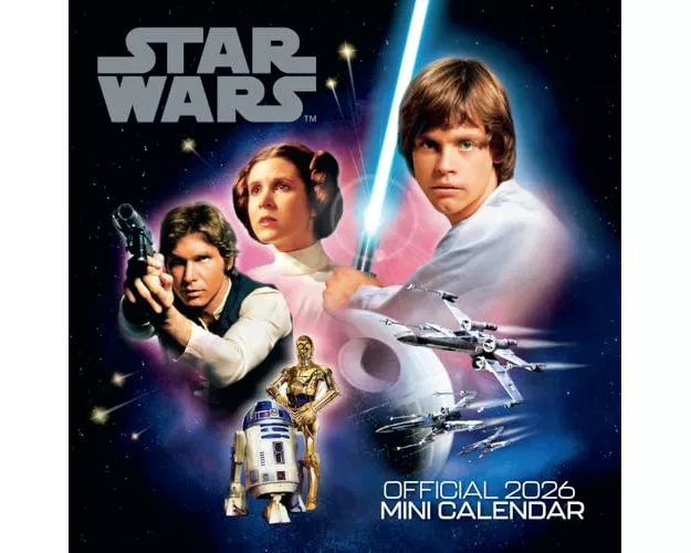 Star Wars Classic 2026 Mini Calendar