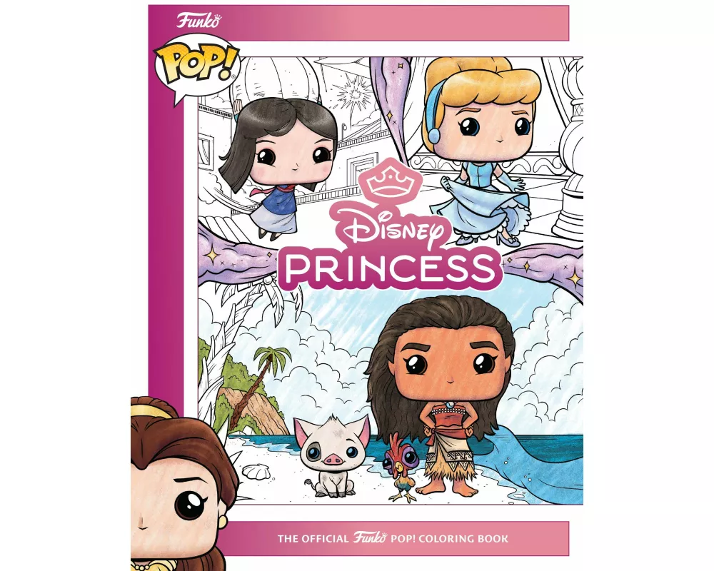Disney Princess: The Official Funko POP! Coloring Book