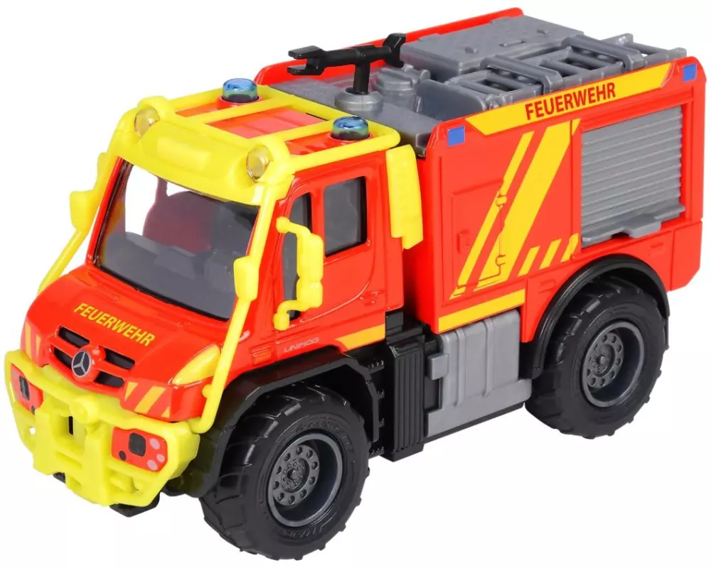 Majorette Unimog U530 Fire Truck Kunststoff Metall 15 cm