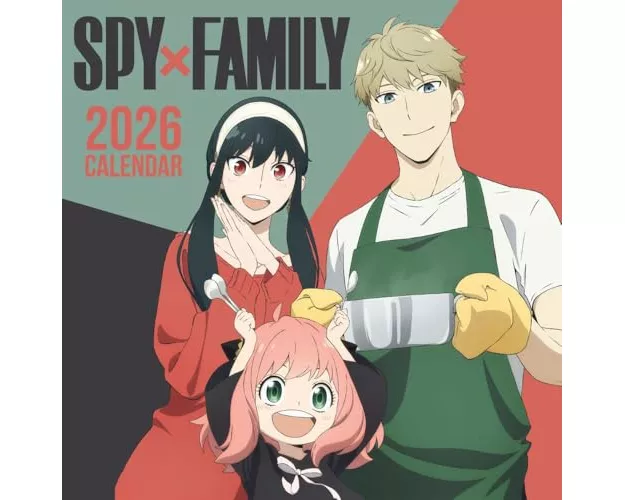 Spy X Family 2026 Square Calendar