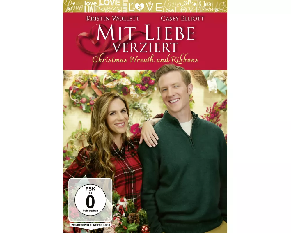 Mit Liebe verziert - Christmas Wreath and Ribbons