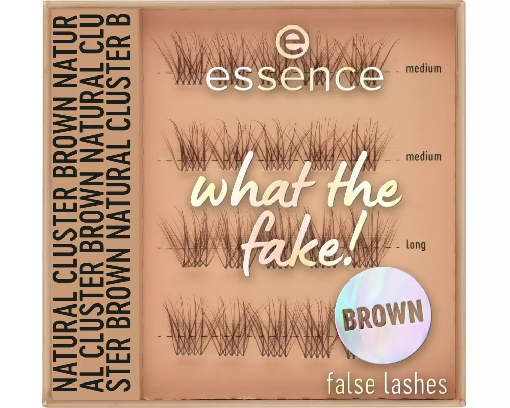 essence Künstliche Wimpern What the Fake! False Lashes brown