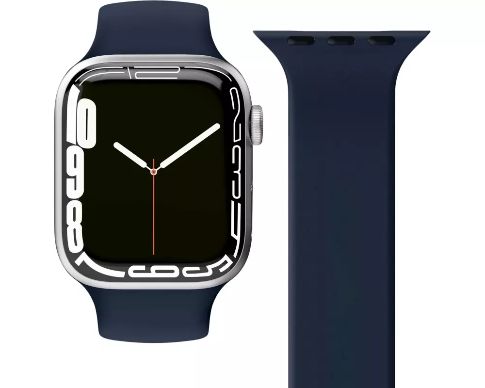 Vonmählen Solo Loop Apple Watch L 42/44/45/49 mm Navy