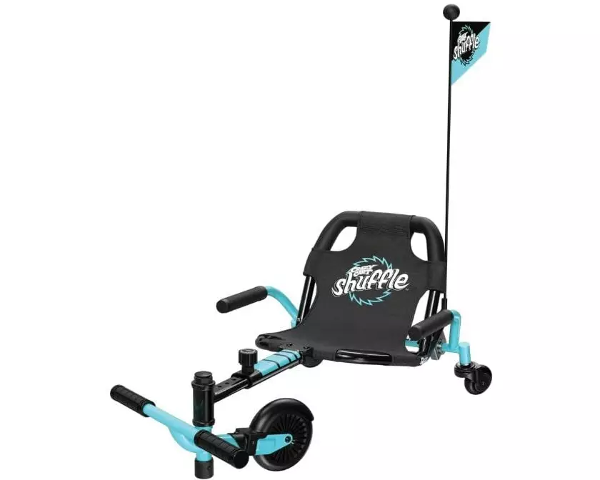 Razor Crazy Cart Shuffle Stahl Blau