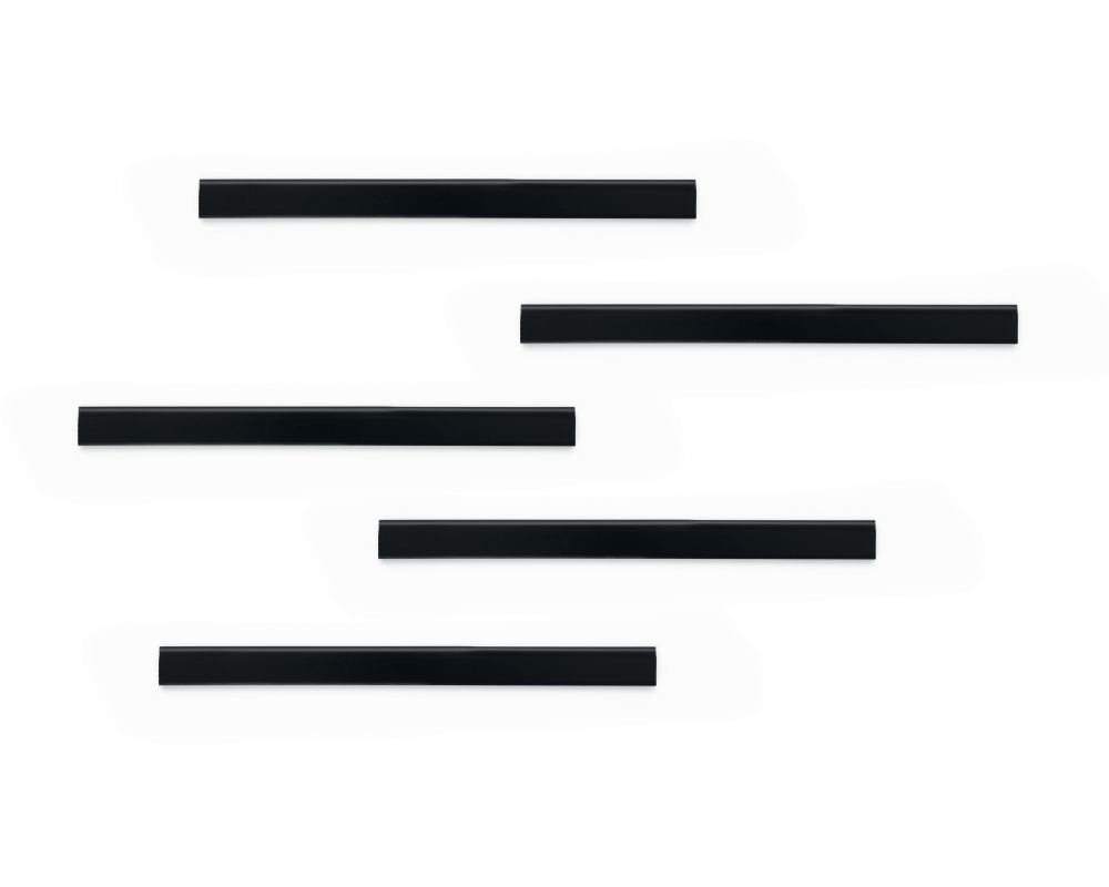 DURABLE DURAFIX Rail 210mm 470601 schwarz 5 Stück