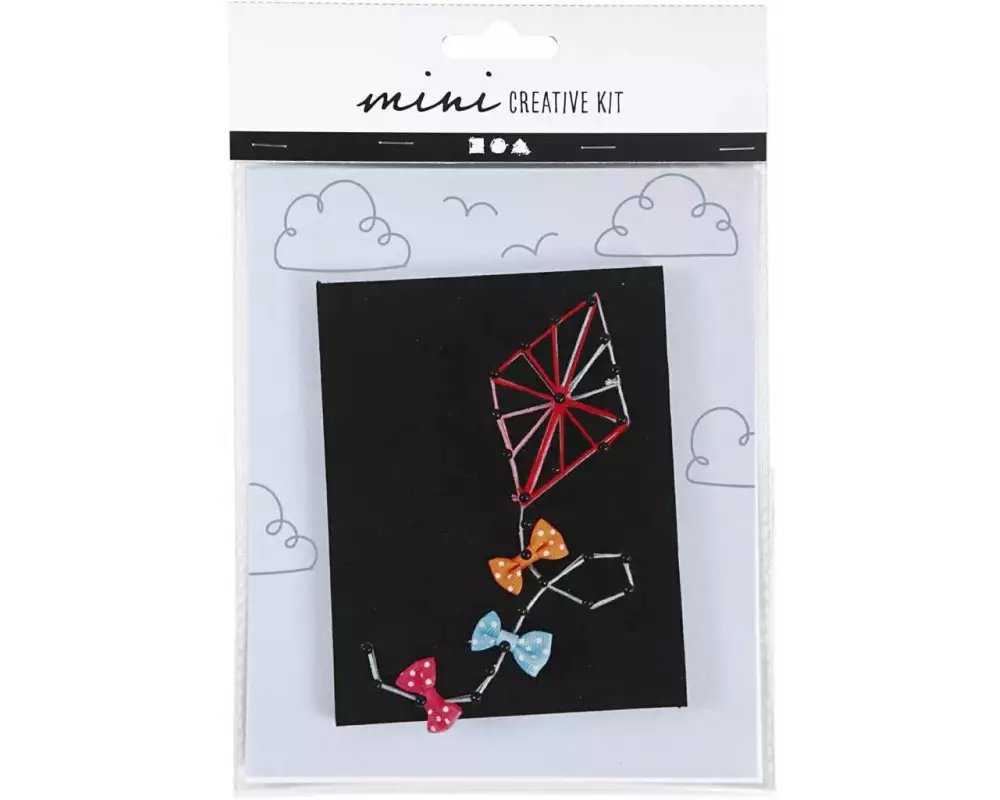 Creativ Company Bastelset String Art Drache, 1 Set