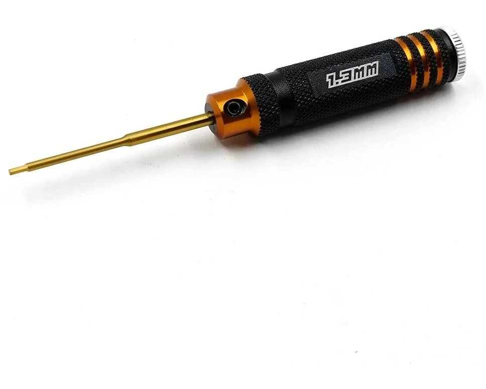 Yeah Racing Innensechskant 1.3 mm Schwarz Gold