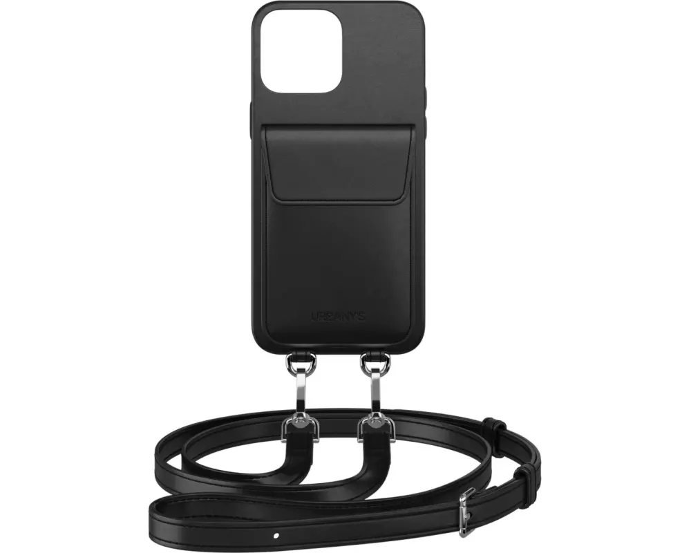 Urbany's Necklace Case Handekette+ iPhone 15 Pro Max Night Owl