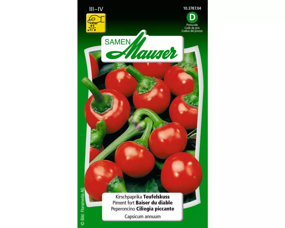 Samen Mauser Samen Kirschpaprika Teufelskuss