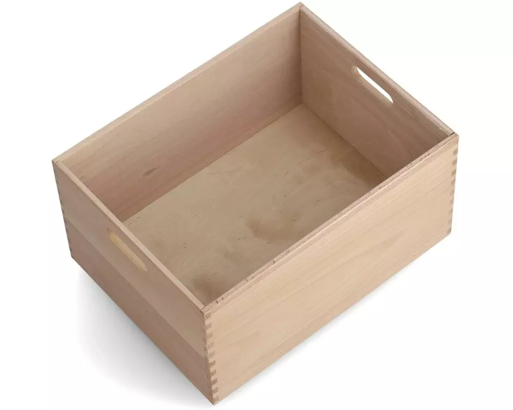 Zeller Present Aufbewahrungskiste Buche Braun