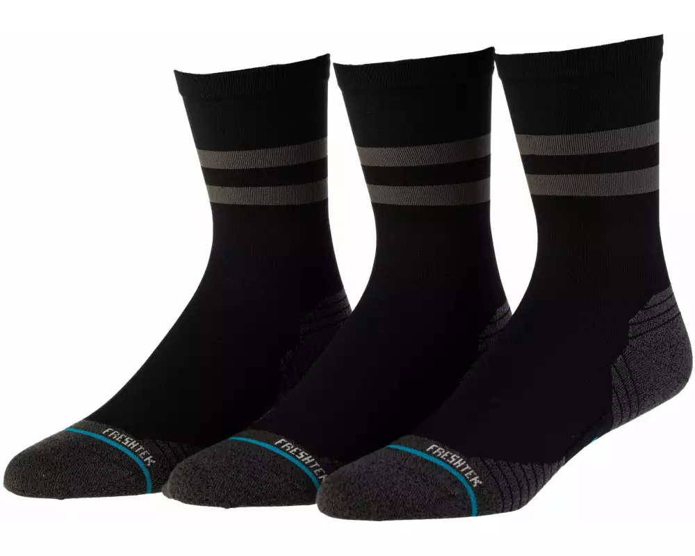 STANCE Socken Franchise UL Crew Schwarz 3er-Pack