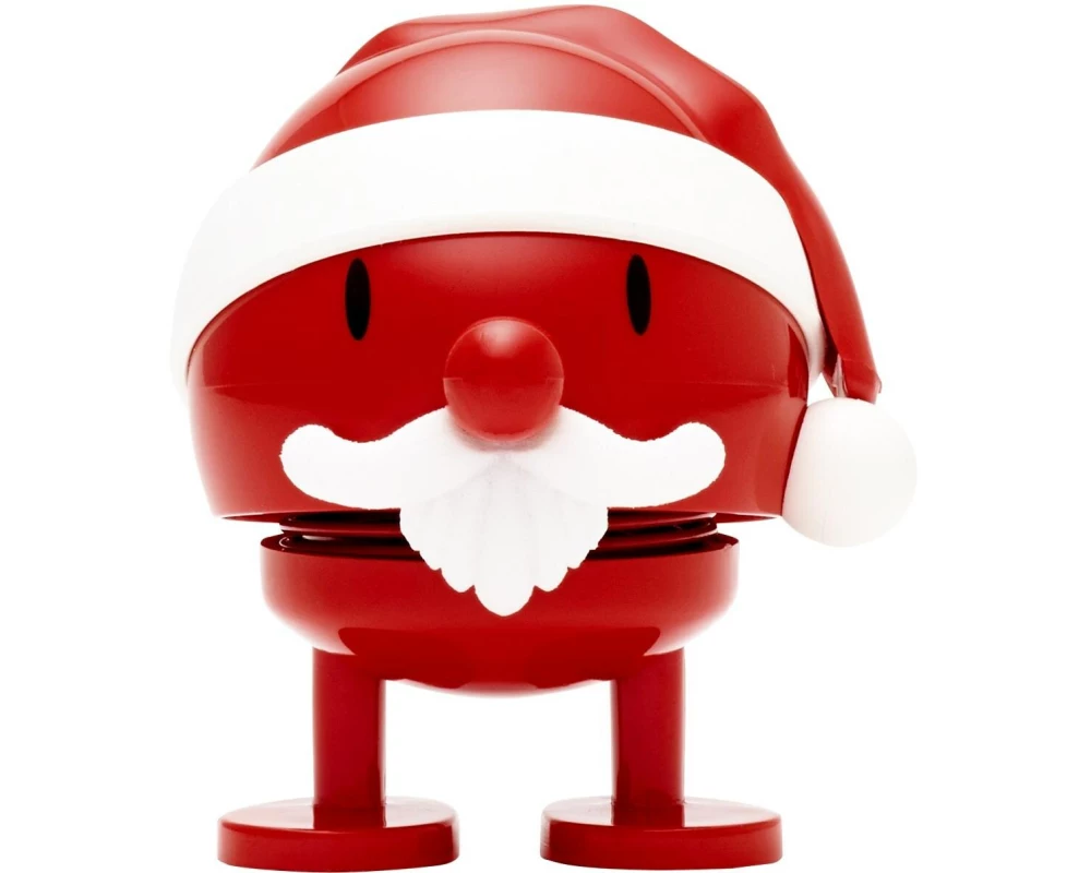 Hoptimist Bumble Santa Claus S 7.2 cm, Rot/Weiss