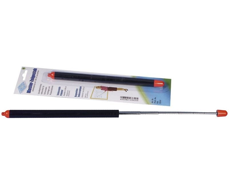 WEDO Teleskop-Zeigestab MASTER 236 8 schwarz 24-126cm