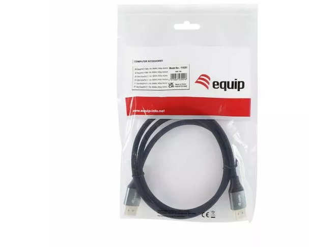 "119281 DisplayPort 2.1 Premium Cable, 1.0m"