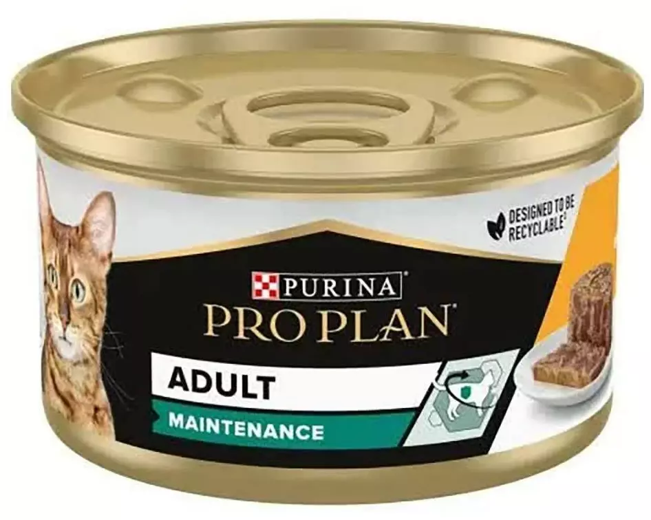 Purina Pro Plan Nassfutter Adult Maintenance Terrine reich an Huhn 24 x 85 g