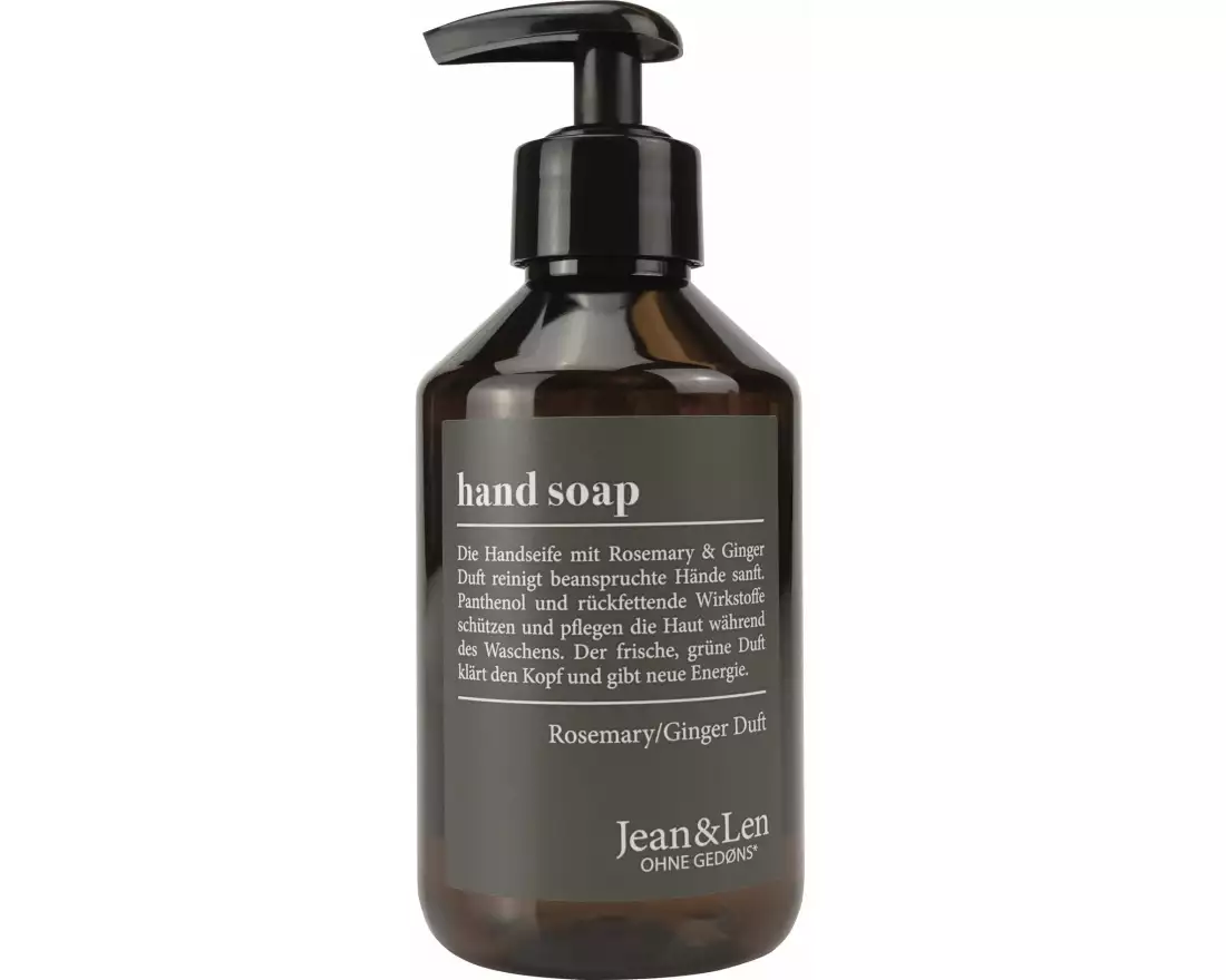 Jean & Len Flüssigseife Rosemary and Ginger 250 ml