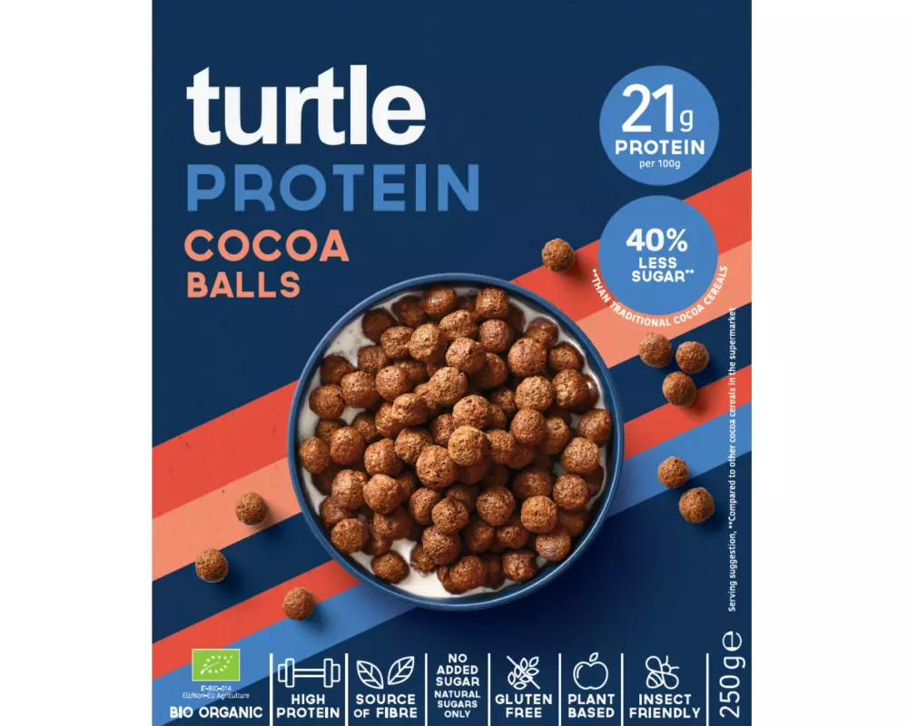 turtle Protein-Kakaokugeln Bio 250 g