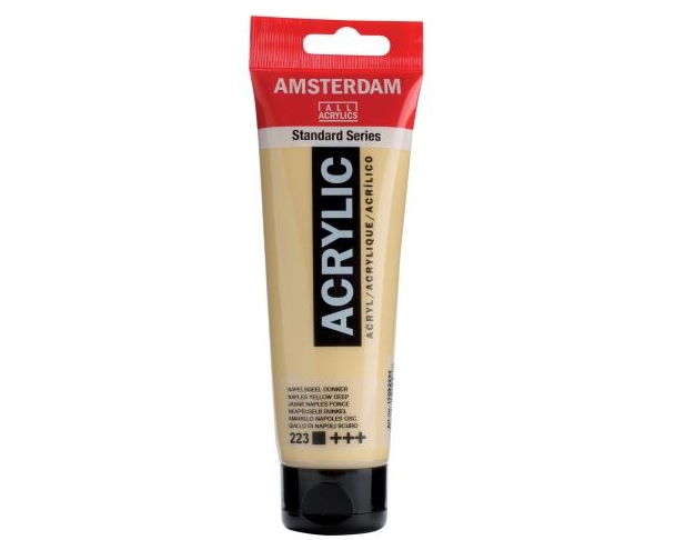 AMSTERDAM Acrylfarbe 120ml 17092232 neapelgelb dunkel 223