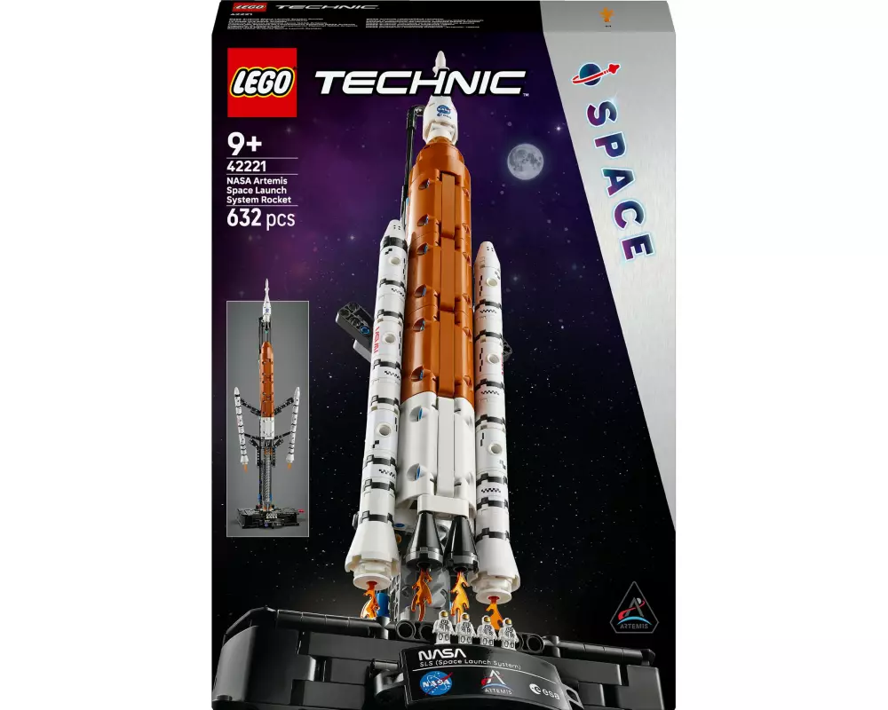 LEGO Technic NASA Artemis SLS-Schwerlastrakete 42221