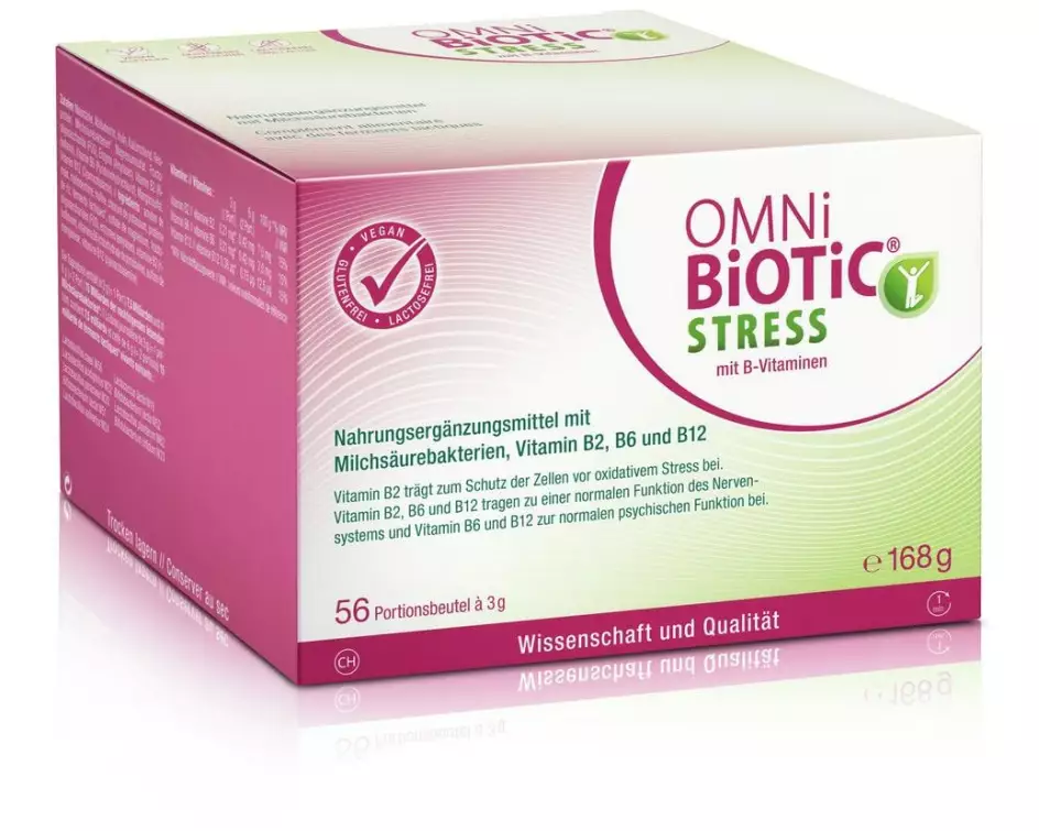 OMNI-Biotic Omni-Biotic Stress mit B-Vitaminen Pulver 56 Stück