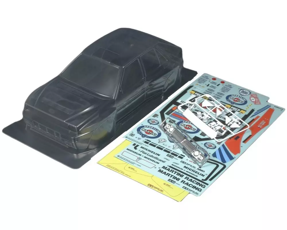 Tamiya Karosserie Lancia Delta Integrale unlackiert, 1:10