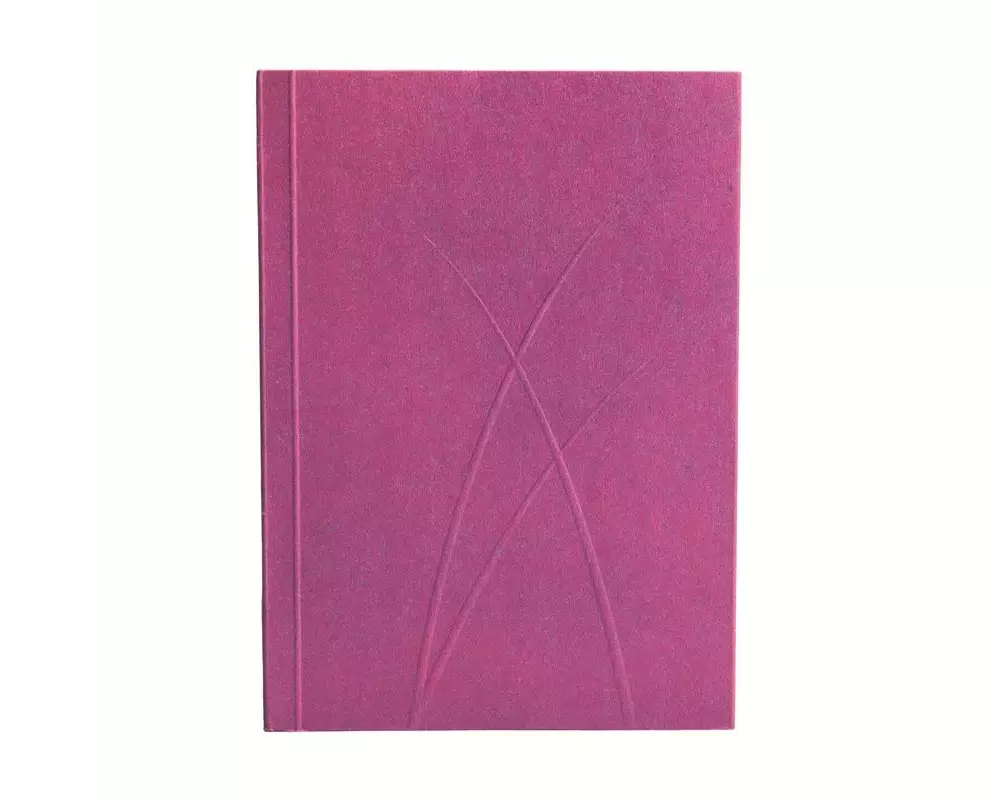 PaperOh Notizbuch Puro A7, Liniert, Purpur