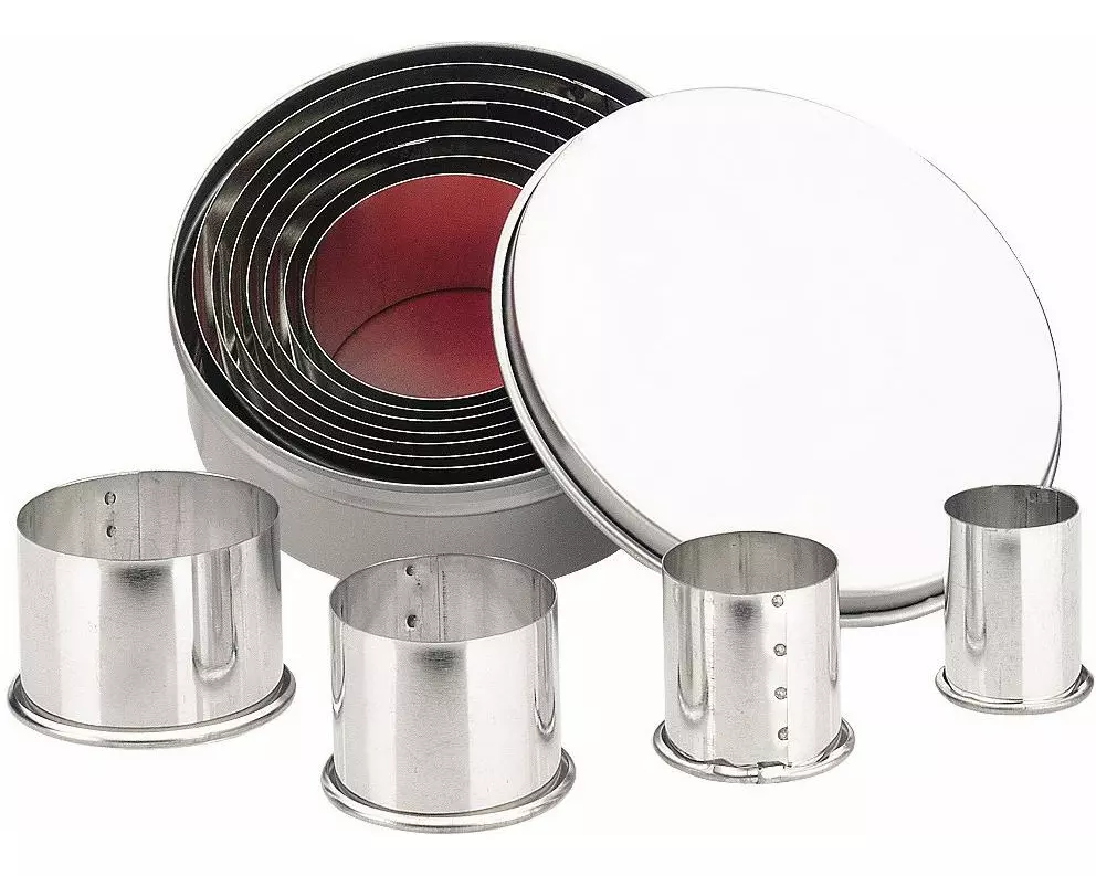 Ibili Guetzli-Ausstecher rund in 11 Grössen