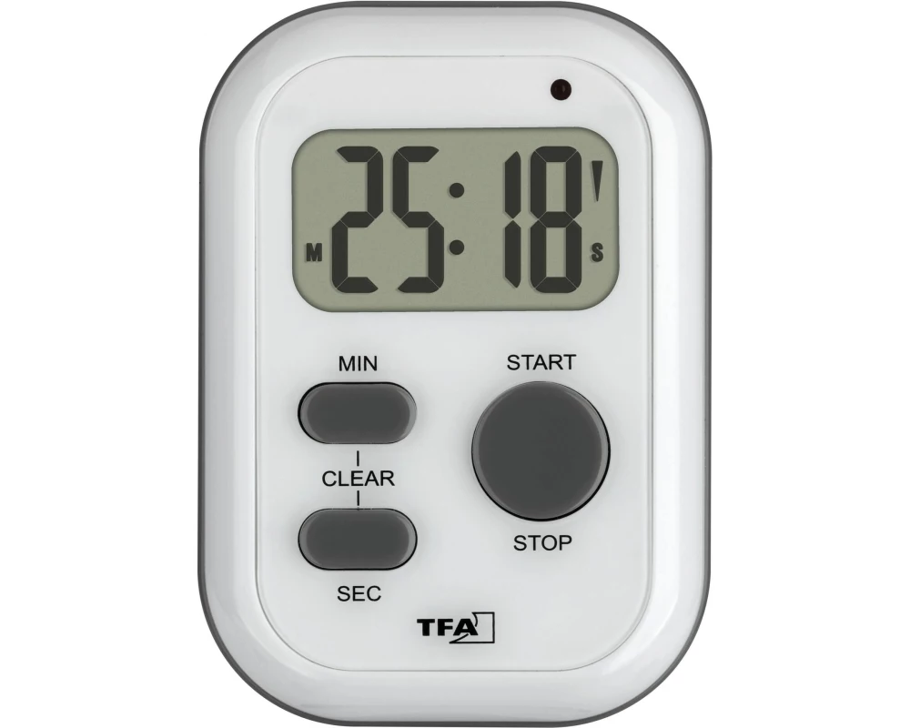 TFA Dostmann Timer Weiss