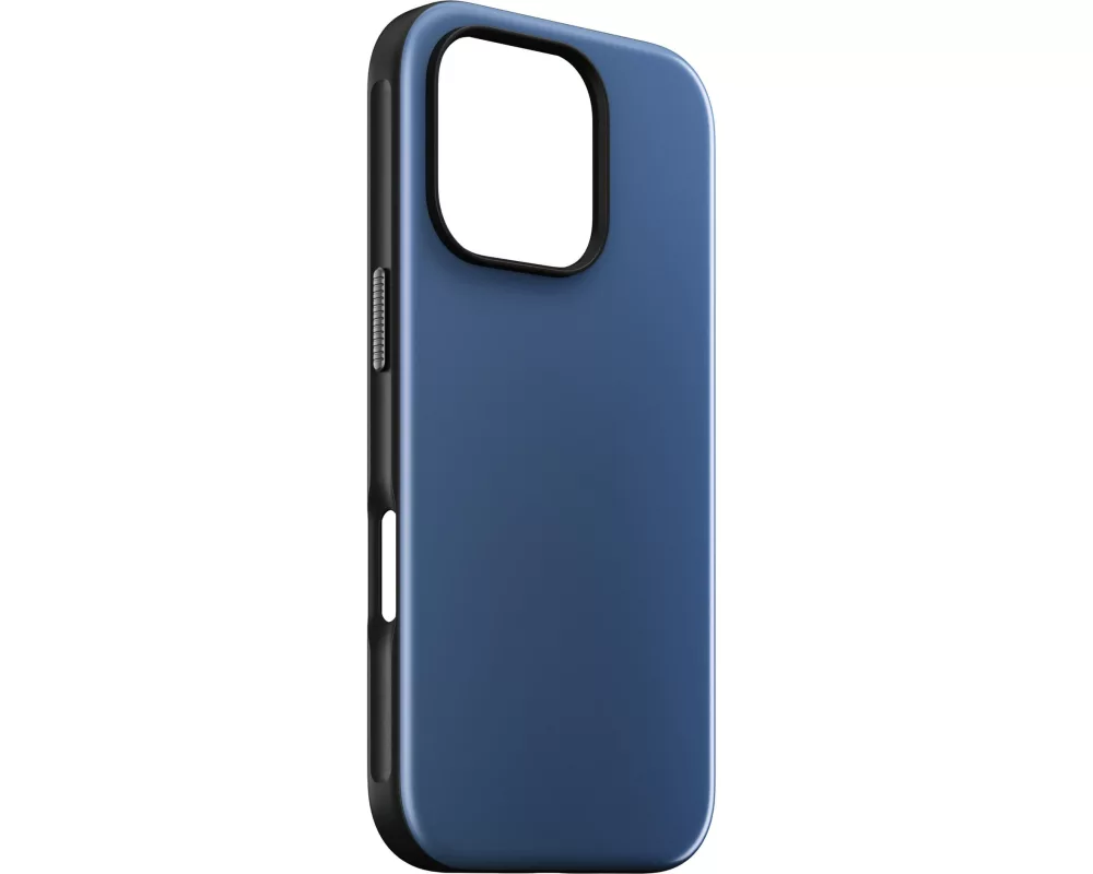 Nomad Back Cover Sport Etui iPhone 16 Pro Blau