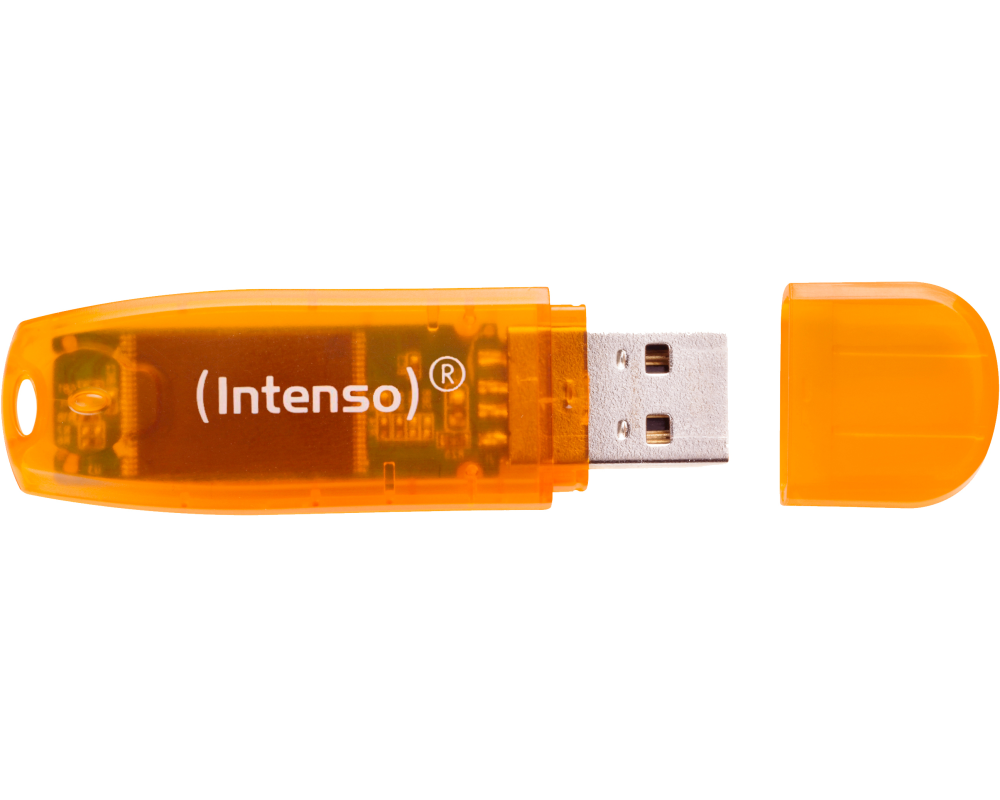 INTENSO USB-Stick Rainbow Line 64GB 3502490 USB 2.0 orange