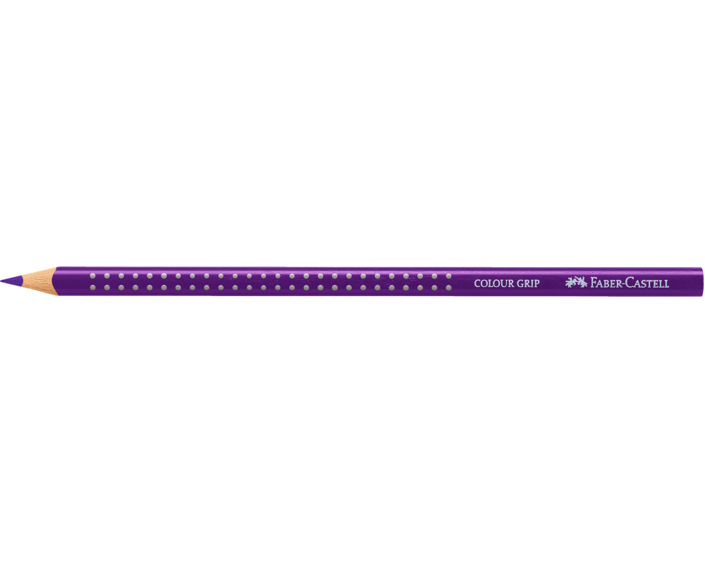 FABER-CASTELL Farbstift Colour Grip 112428 purpurviolett