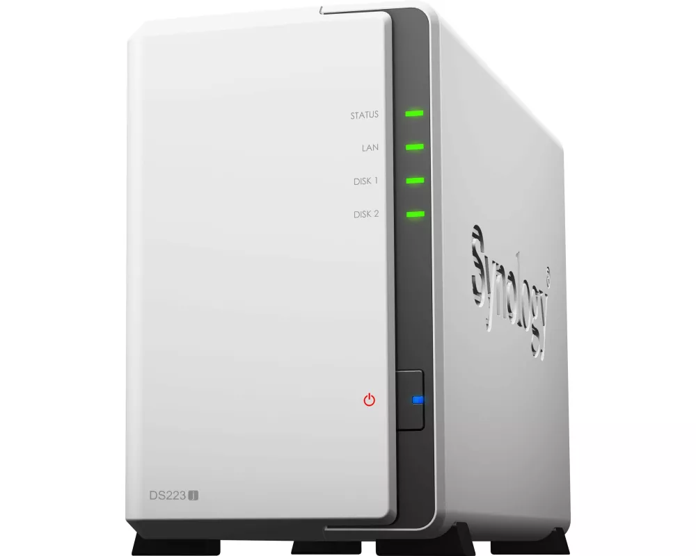 Synology NAS DS223j 2-bay WD Red Plus 20 TB