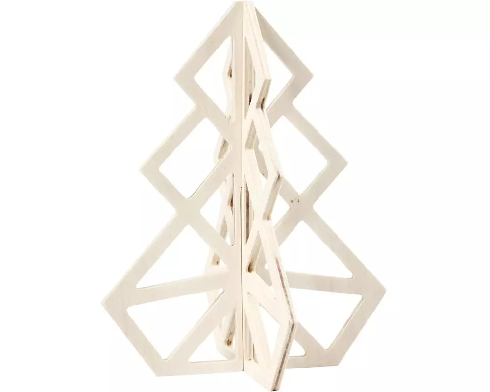 Creativ Company Deko Weihnachtsbaum Holz 20 cm