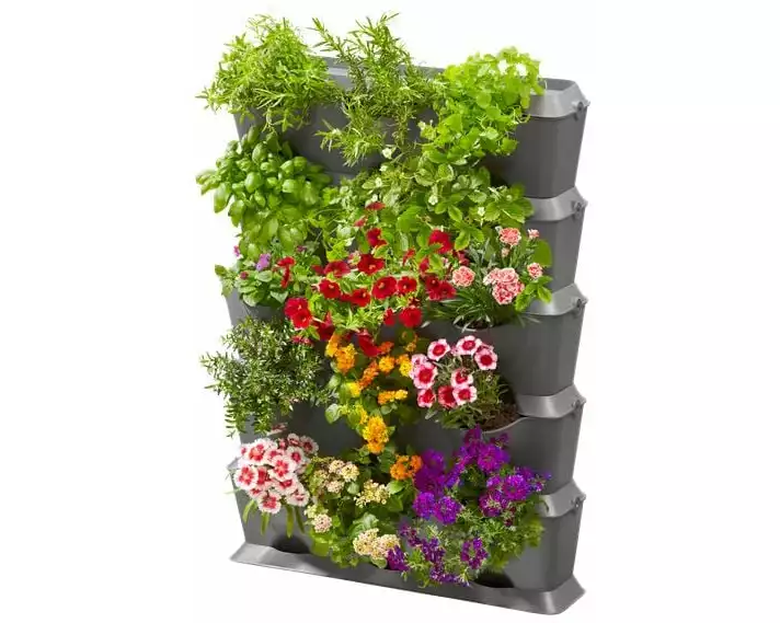GARDENA Pflanzentopf NatureUp! Set Vertikal mit Bewässerung
