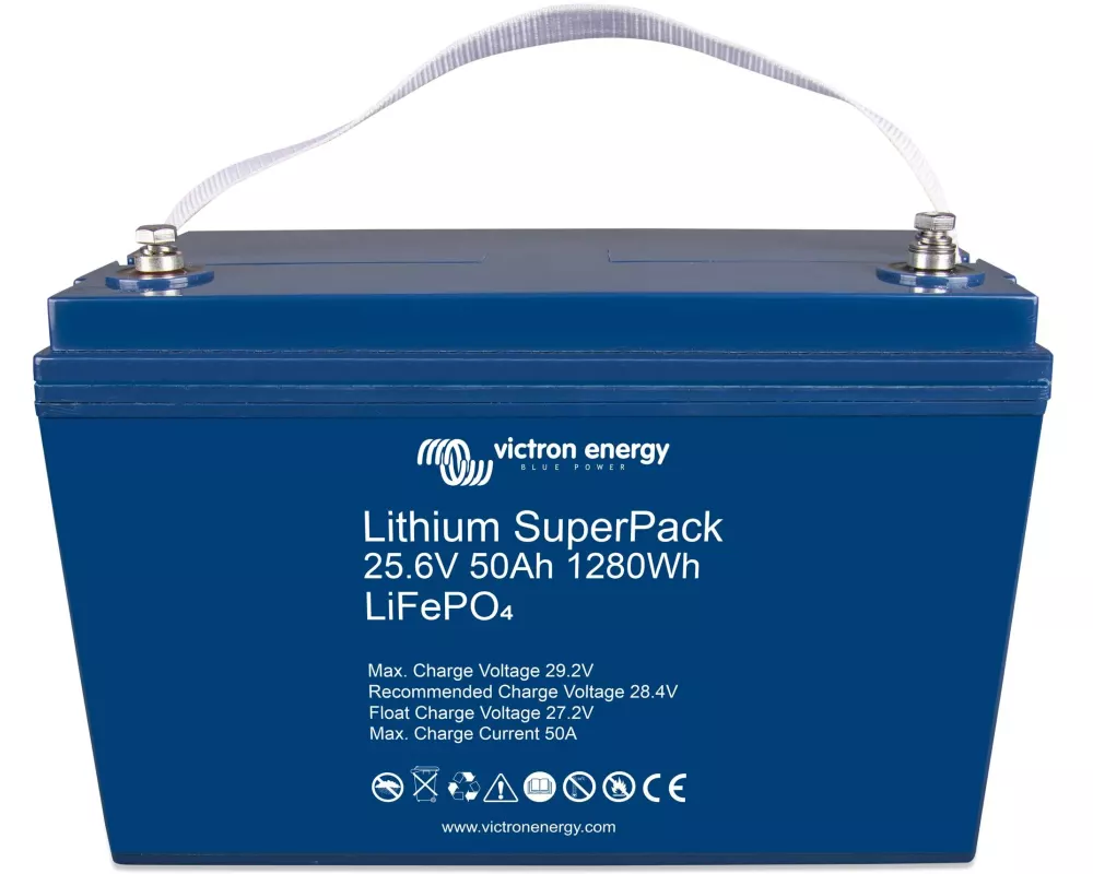Victron Batterie Lithium SuperPack 25.6 V / 50 Ah