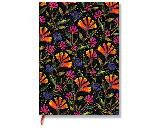 PAPERBLANKS Notizbuch Wildblumen Midi FB9739-6 blanko 176 Seiten
